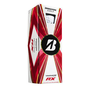 Golfové míčky Bridgestone TOUR B RX bílé - 3 ks